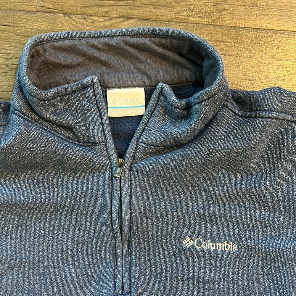 Columbia Men's Blue Sweater - Picture 2 of 6